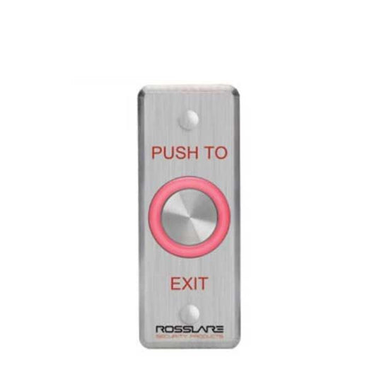 Rosslare - EX16EO - Request To Exit Button w/Toggle - Analog Piezo- 10-24 VDC - UHS Hardware