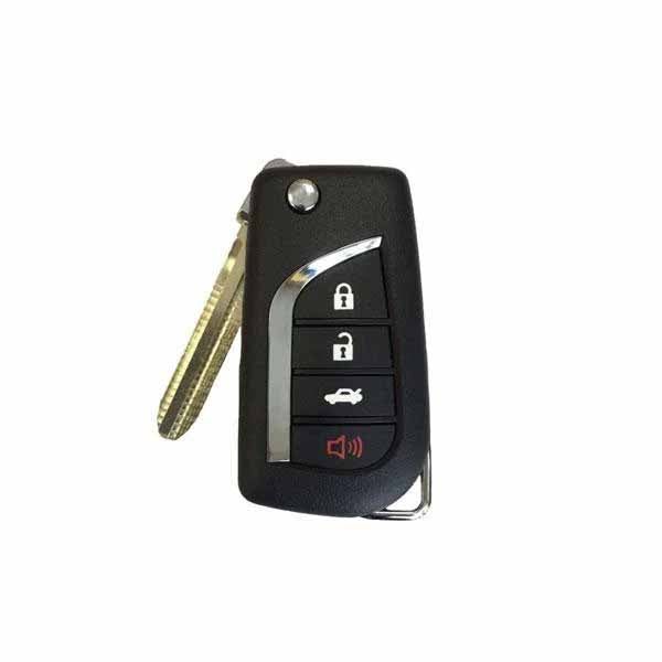 2010-2018 Toyota Subaru / 4-Button Flip Key NEW STYLE / HYQ12BBY (G Chip) (RFK-TOY-BBY-G) - UHS Hardware
