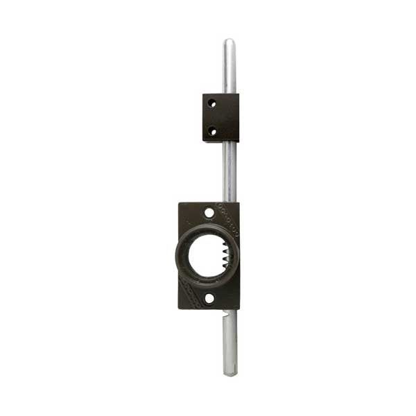 Major Mfg - The Octopod - 9" Lock Bar - Less Cylinder - for Sliding Patio Doors and Windows - Duro Powdercoat - UHS Hardware