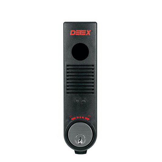 Detex - EAX-500SK1 - Exit Alarm - Interchangeable Core - 7 Pin - UHS Hardware
