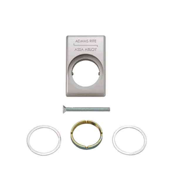 Adams Rite - 8650 - Cylinder Escutcheon Trim Kit - For 3600, 8500 and 8600 Exit Devices - 628 - Clear Anodized - UHS Hardware