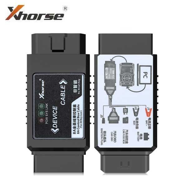 Xhorse - Toyota 8A Non-Smart Key - All Keys Lost Adapter Via OBD - UHS Hardware