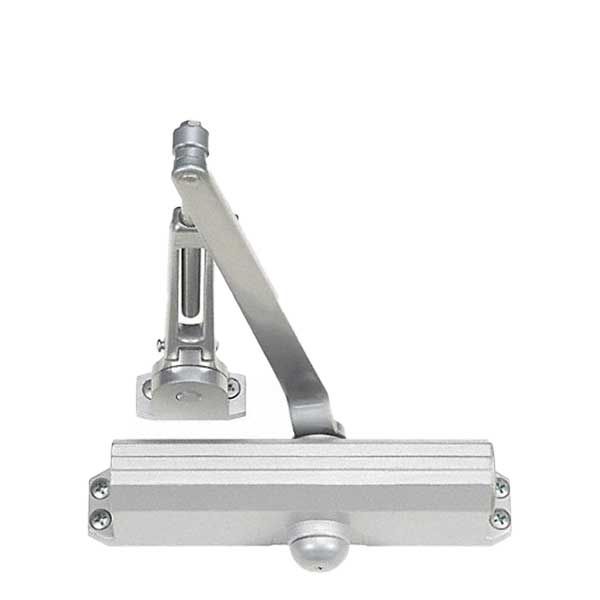 Norton - 1601H - Tri-Packed Manual Door Closer - Hold Open - Adjustable Arm - Size 3-6 - Satin Aluminum - Grade 1 - UHS Hardware