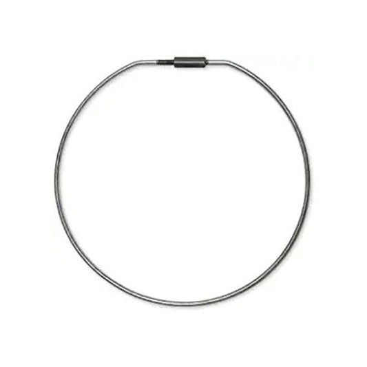 LuckyLine - 7981 - 8" Threaded Lock Key Ring - Silver - 1 Pack - UHS Hardware