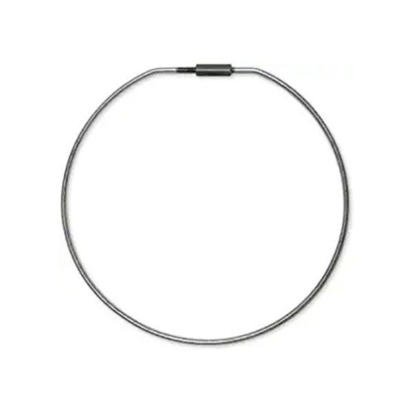 LuckyLine - 7981 - 8" Threaded Lock Key Ring - Silver - 1 Pack - UHS Hardware