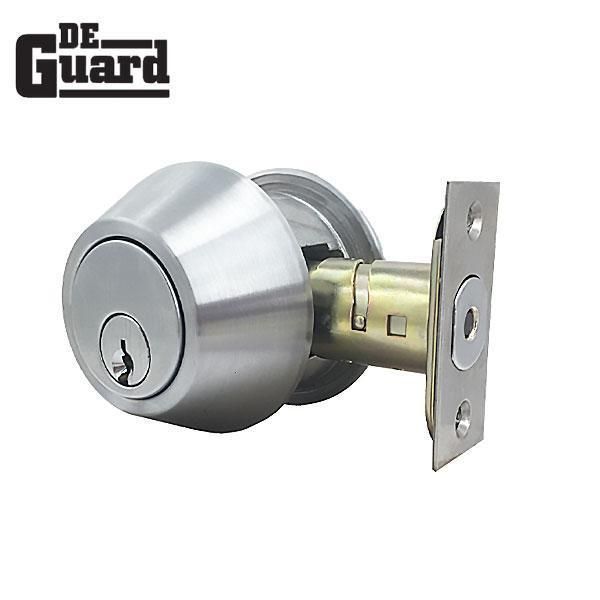 Premium Commercial Single Cylinder Deadbolt - 26D - Satin Chrome - SC4 - Grade 2 - UHS Hardware