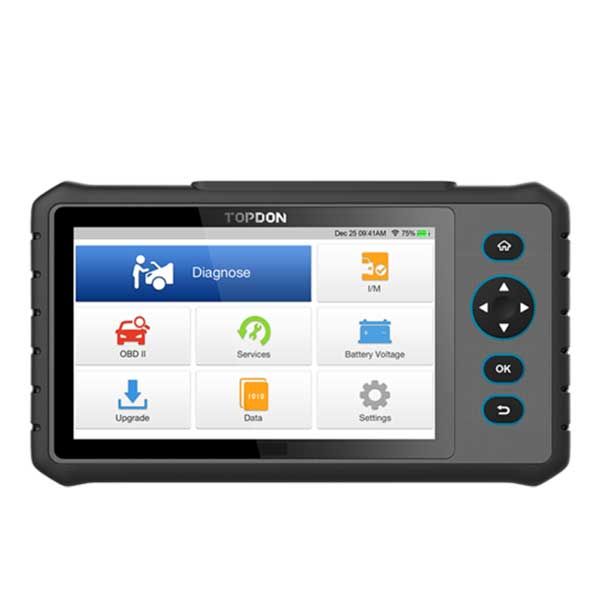 TOPDON - ArtiDiag 800 - Mid Level Diagnostic Powerhouse - 02 Sensor - 18V - 7" LCD - DTC Library Lookup - Live Data Monitoring - UHS Hardware