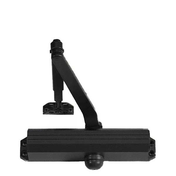 Norton - 1601 - Tri-Packed Manual Door Closer - Adjustable Arm - Size 1-6 - Black - Grade 1 - UHS Hardware