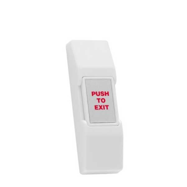 Rosslare - EX01 - Push To Exit Surface Mount Push Button - Mechanical - N.O. Connection - 30 VDC - UHS Hardware
