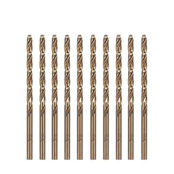 HSS Drill Bit x 10 Fully Ground 7/32" –5% Cobalt M35 - UHS Hardware