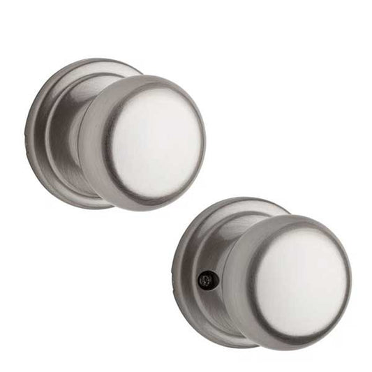 Kwikset - 720H - Hancock Knob - Round Rose - Passage - 15 - Satin Nickel - Grade 3 - UHS Hardware