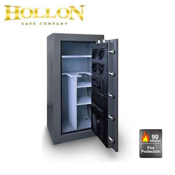 Hollon - Black Hawk Series Gun Safe - BHS-22E - 22" Comfort Fit Gun Capacity - UL Listed Type 1 - Military Grade - UHS Hardware