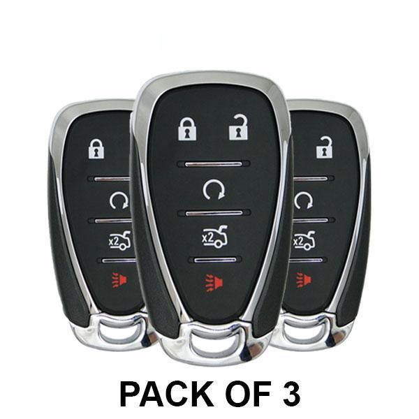2016-2020 Chevrolet / 5-Button Smart Key / HYQ4EA (3xRSK-GM-4EA-5) (Pack of 3) - UHS Hardware