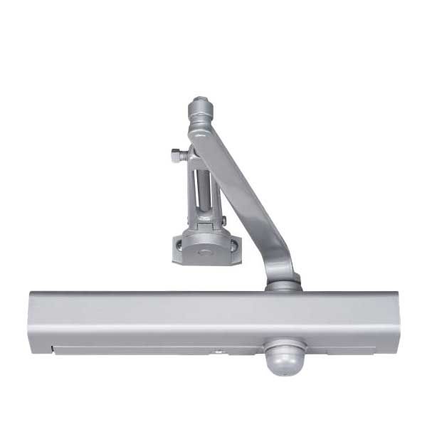 Norton - 8301H - Tri-Packed Manual Door Closer - Slim Cover - Hold Open - Adjustable Arm - Sizes 1-6 - Satin Aluminum - Grade 1 - UHS Hardware