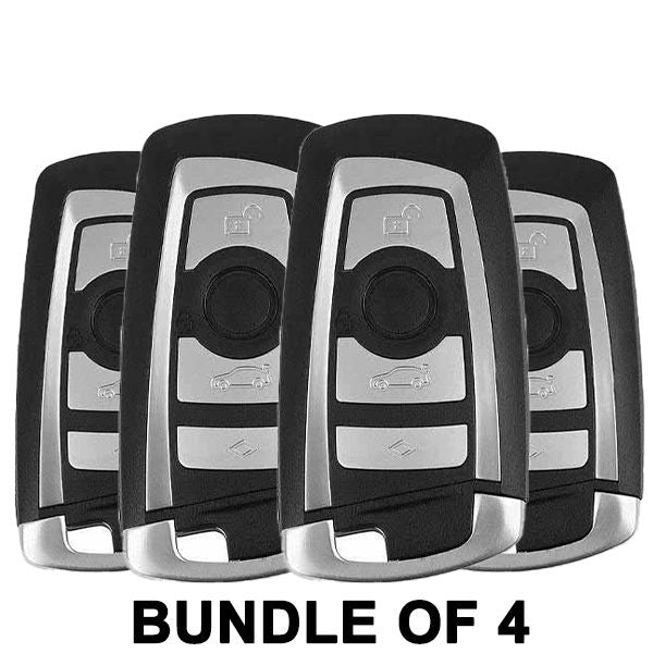 4x 2009-2014 BMW 3 / 4 / 5 Series / 4-Button Smart Key / CAS 4+ / FEM / EWS5 (315 Mhz) (BUNDLE OF 4) - UHS Hardware