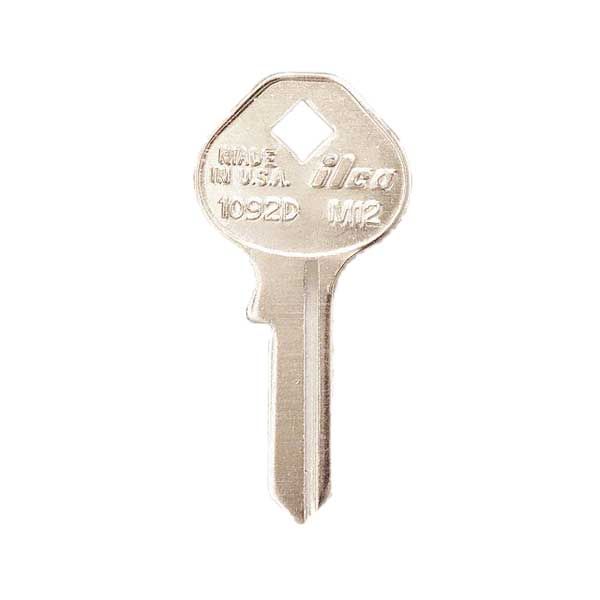 1092D-M12 MASTERLOCK Key Blank - ILCO - UHS Hardware