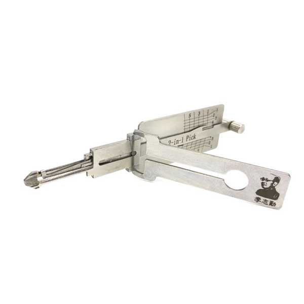 ORIGINAL LISHI - ZD24R Zadi Aprilia Yamaha Honda Motor Bikes / 2-in-1 Pick & Decoder - Anti Glare - UHS Hardware