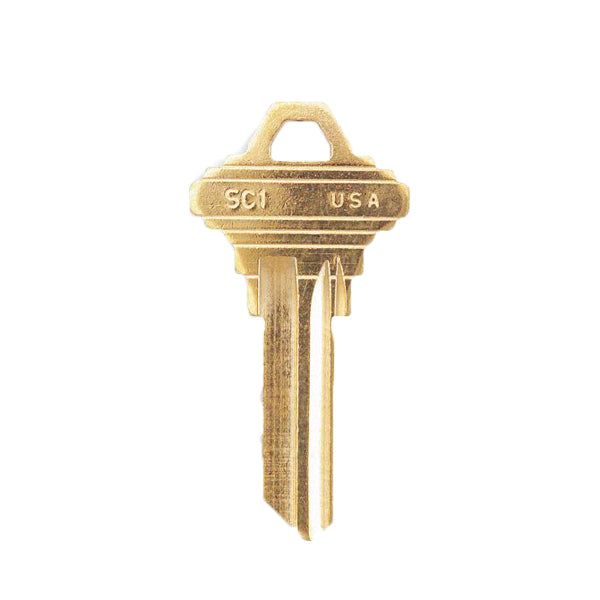 SC1-BR SCHLAGE Key Blank - ILCO - UHS Hardware