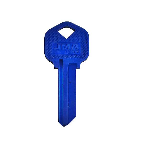 KW1 Key - Aluminum Kwikset Key Blanks - Blue (JMA) - UHS Hardware
