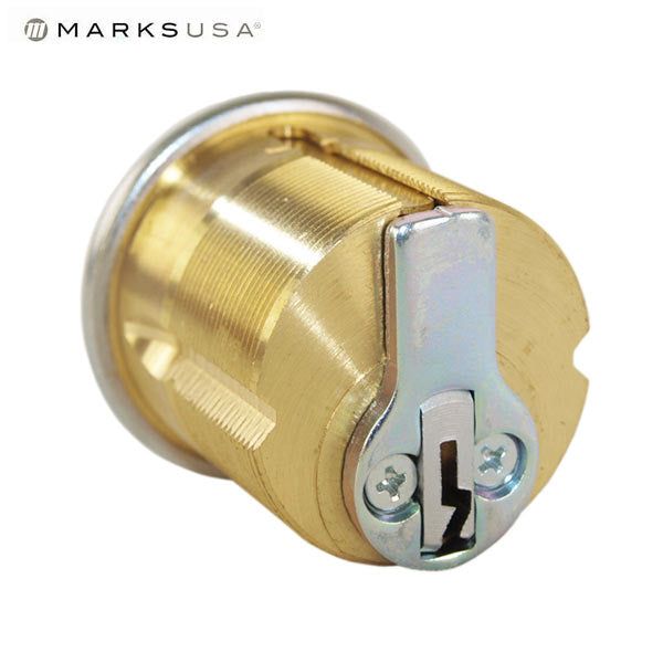 Marks USA - 2182-26D-1C - Mortise Cylinder - 1-1/8" - KD - 26D - Satin Chrome - UHS Hardware