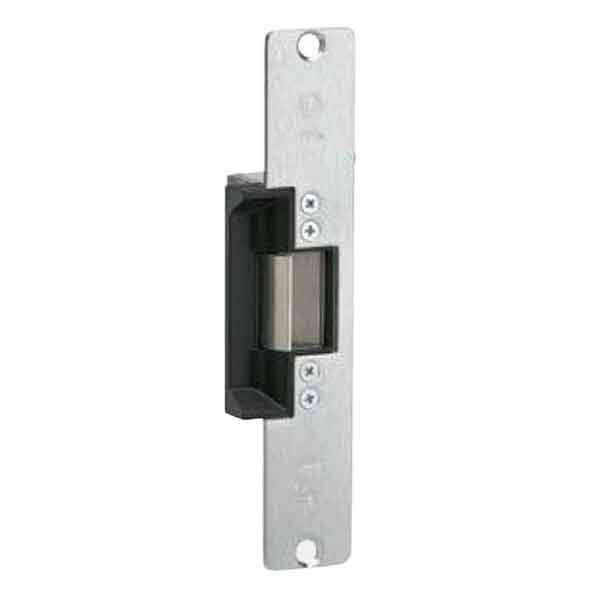 Adams Rite - 7110 - Electric Strike for Adams Rite & Cylindrical Locks - Satin Chrome - Fail Secure - 1-7/16" x 7-15/16" - Flat Radius Plate - 12VDC - UHS Hardware