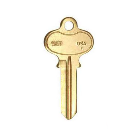 SE1-BR SEGAL Key Blank - 250 Pack - ILCO - UHS Hardware