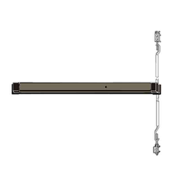 Adams Rite - 8622-MLR - Narrow Stile - Concealed Vertical Rod Exit Device - 36" - Anodized Dark Bronze - Motorized Latch Retraction (MLR) - UHS Hardware