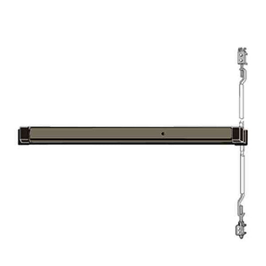 Adams Rite - 8622-MLR - Narrow Stile - Concealed Vertical Rod Exit Device - 36" - Anodized Dark Bronze - Motorized Latch Retraction (MLR) - UHS Hardware