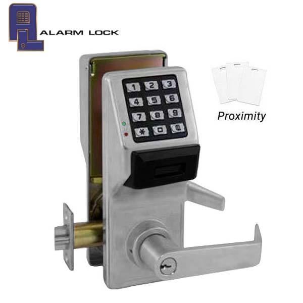Trilogy PDL5300 PROX Double Sided Keypad Lever Lock w/ Audit Trail / Satin Chrome / 26D (Alarm Lock) - UHS Hardware