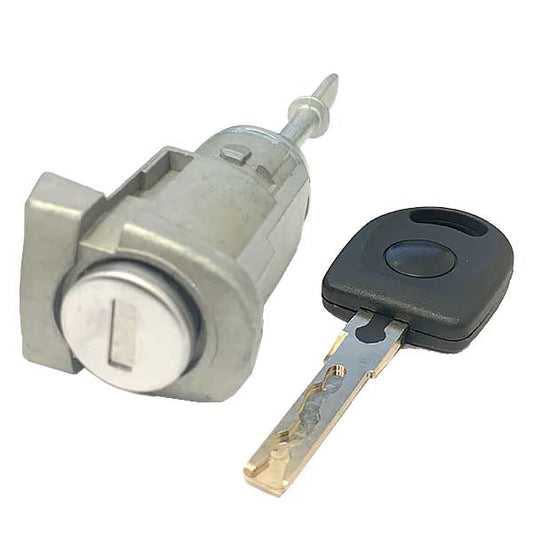 1998-2006 Volkswag0en Audi / HU66 / LH Driver Door Lock Cylinder / Coded / D-31-127 (ASP) - UHS Hardware