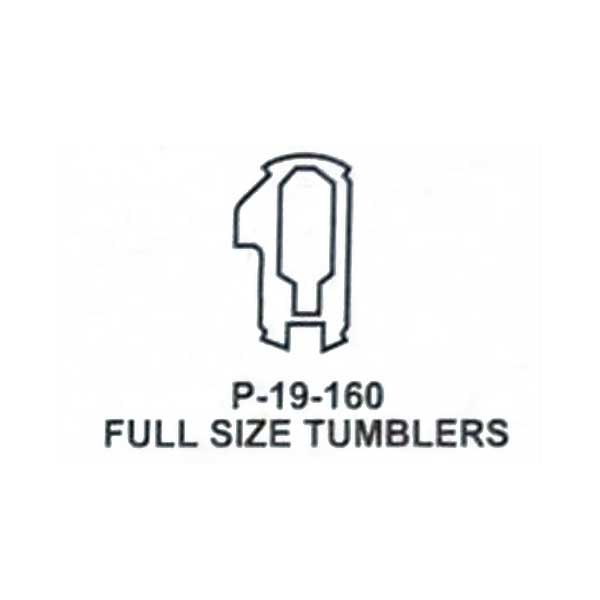 Honda / Acura / HO03 / High Security Tumbler #4 / Full / P-19-160 (ASP) (10 Pack) - UHS Hardware