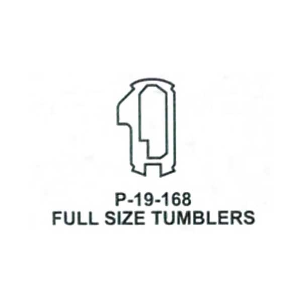 Honda / Acura / HO03 / High Security Tumbler #2 / Full / P-19-168 (ASP) (10 Pack) - UHS Hardware