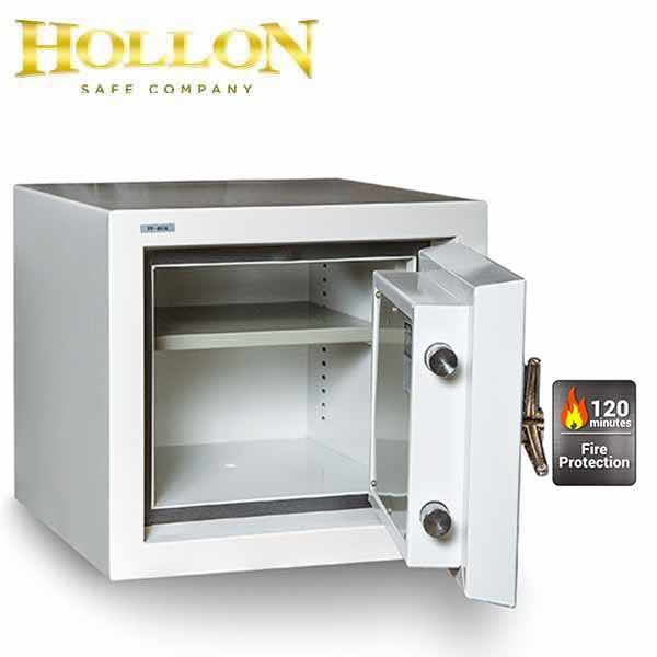 Hollon - Fire and Burglary Safe - FB-450E w S&G Electronic Lock - Chrome - UHS Hardware