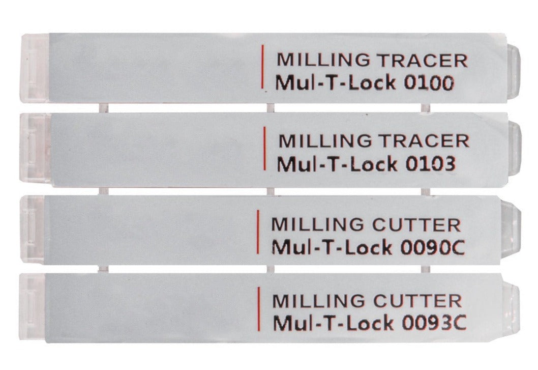 SLK - Universal High Security Cutters & Decoders Set for Dimple Keys