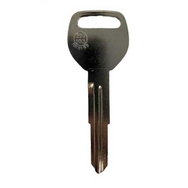 Honda / Acura HD103 Metal Key (JMA-HOND-16DE) - UHS Hardware