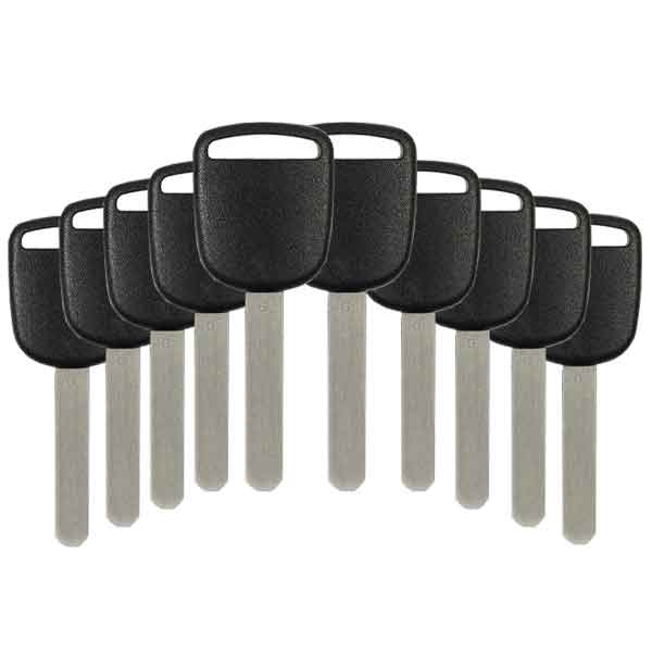 10 X 2013 - 2020 Honda / HO05 Transponder Key (G Chip) (BUNDLE OF 10) - UHS Hardware