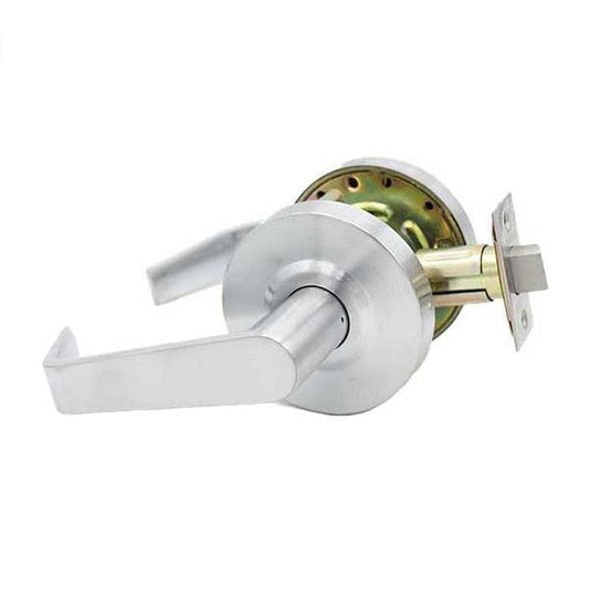 Commercial Lever Handle - 2-3/4” Standard Backset - Satin Chrome - Passage - Grade 2 - UHS Hardware