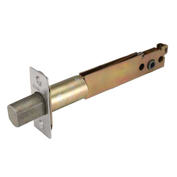 Kwikset - 82730 - Latch Assembly - 5" Backset - Square Deadbolt - Specialty Bolt 5L - 26D - Satin Chrome - UHS Hardware