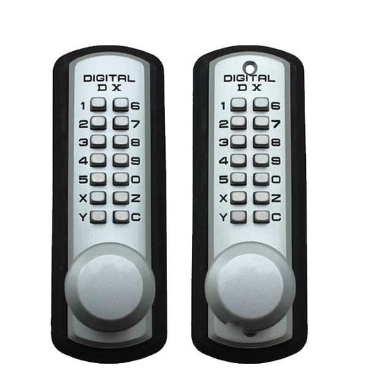 Lockey - 3210 - Mechanical Keyless Digital Combination Deadbolt - Dbl Combo - SC - Marine Grade - UHS Hardware