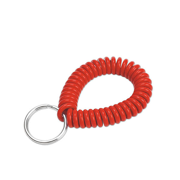 LuckyLine - 41001 - Wrist Coil With Ring Assorted (1 Package) - UHS Hardware