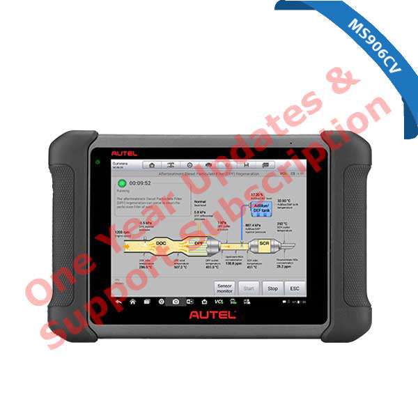 Autel - MaxiSYS MS906CV - Advanced Smart Diagnostic Tool - Updates & Support Sub - 1 YEAR - UHS Hardware