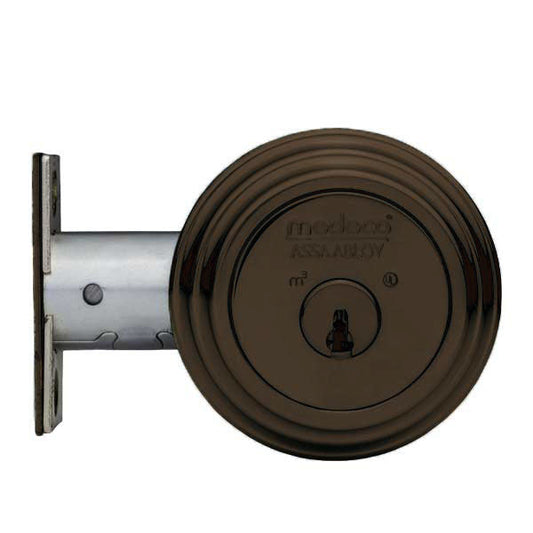 Medeco - 11TC604 - Maxum Commercial - M3 - Single Deadbolt - Pinned 6-Pin - 2-3/4" Backset - 24 - Dark Bronze - DL Keyway - Grade 1 - UHS Hardware
