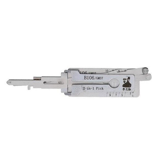 ORIGINAL LISHI GM37 / B106 / GM / 2-In-1 Pick & Decoder / Door & Trunk (non-warded) AG - UHS Hardware