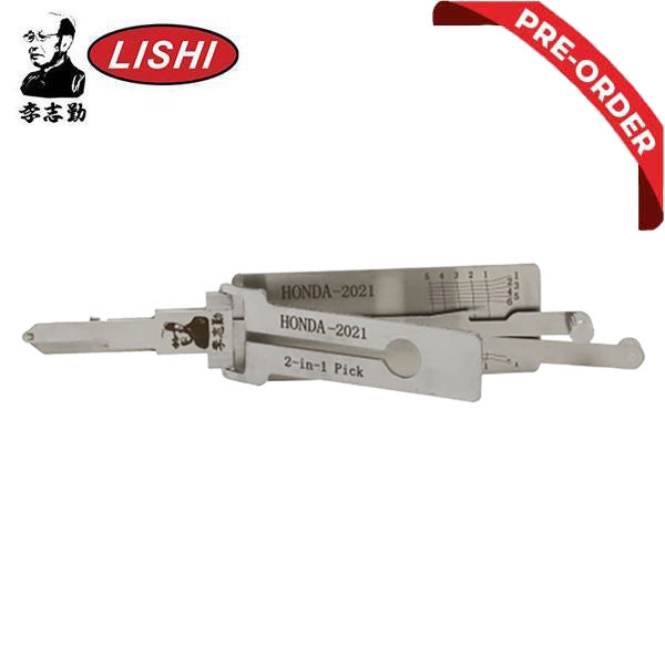 ORIGINAL LISHI - HONDA2021 - Honda 2021 Models / 5-Cuts / 2-in-1 Reader & Decoder (PRE-ORDER)