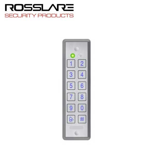 Rosslare - AYCE65BG - Convertible Ultra Slim PIN - Proximity Reader - Controller - Grey - UHS Hardware