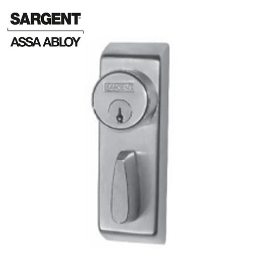 Sargent - 106 Auxiliary Outside Control Trim - for 8400/8600 Exit Devices - Satin Stainless Steel - Storeroom - UHS Hardware