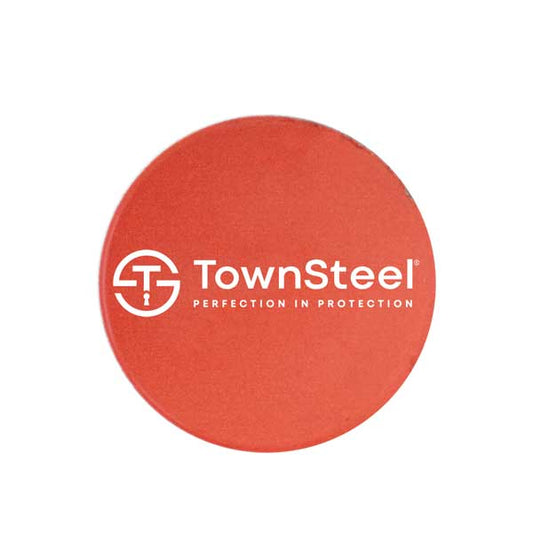 TownSteel - MIFARE11S50 RFID Chip / Sticker - 27mm - Red (13.56MHz) - UHS Hardware
