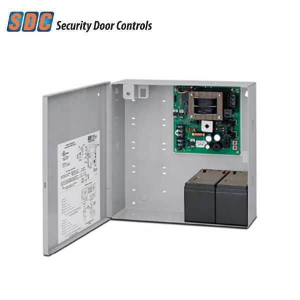 SDC - 632 - Low Voltage Power Supply - 12" Cabinet - 2 Amps - 12/24VDC - Battery Charger - Fire Rated - UHS Hardware