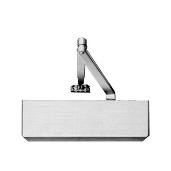 Norton - 7500 - Tri-Packed Manual Door Closer - Adjustable Arm - Sizes 1-6 - Satin Aluminum - Grade 1 - UHS Hardware