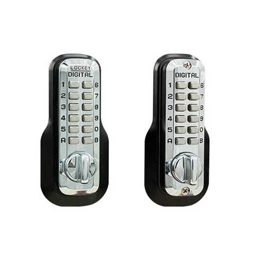 Lockey - M210 - DC - EZ - Mechanical Keyless Double Combination Deadbolt Lock - UHS Hardware